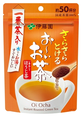 さらさらとける お〜いお茶 ほうじ茶のメーカー公式写真